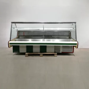 Mostrador refrigerado FRIGER MA-250 245 cm de segunda mano para tienda en venta en cabauoportunitats.com