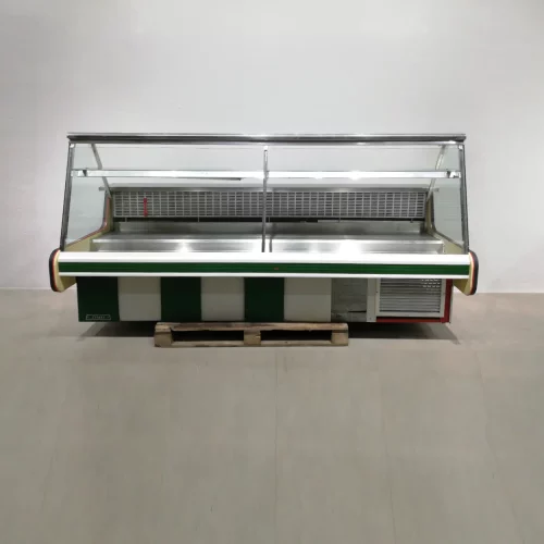 Mostrador refrigerado FRIGER MA-250 245 cm de segunda mano para tienda en venta en cabauoportunitats.com
