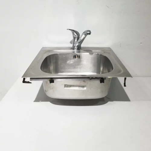 Fregadera de inox 48x51x15cm de segunda mano en venta en cabauoportunitats.com