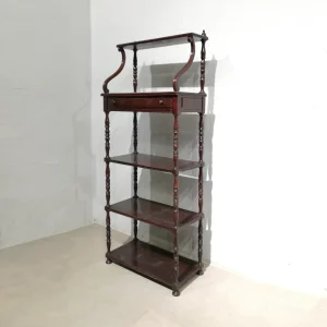 Estantería de madera de segunda mano de 62x32x154 cm en buen estado en venta en cabauoportunitats.com