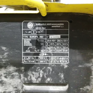 Soldadora de hilo CEA EUROFIL 260 de segunda mano en buen estado en venta en cabauoportunitats.com