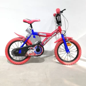 Bicicleta infantil WEBBED WONDER SPIDERMAN per a nen de segona mà en venda a cabauoportunitats.com