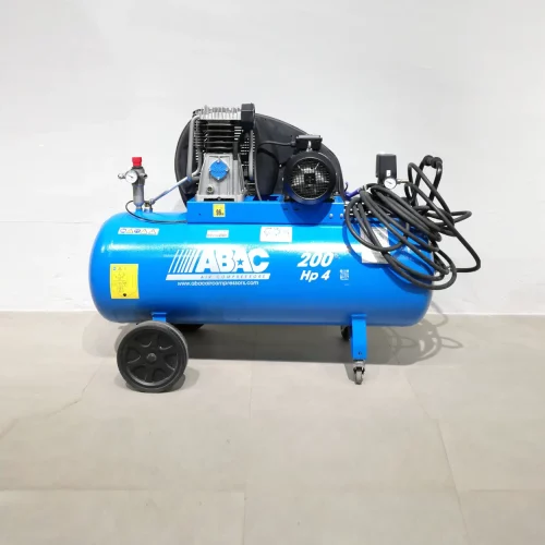 Compresor ABAC MEC100L-2 de 200 litros de segunda mano en venta en cabauoportunitats.com
