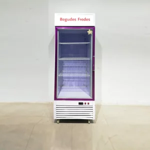 Frigorífico expositor con puerta de cristal de 550l de segunda mano en venta en cabauoportunitats.com