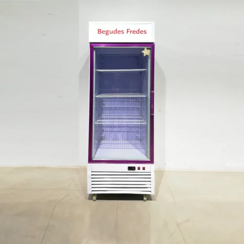 Frigorífico expositor con puerta de cristal de 550l de segunda mano en venta en cabauoportunitats.com