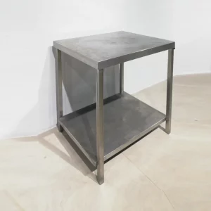 Taula d'inox (62x72x84cm)de segona mà en venda a cabauoportunitats.com