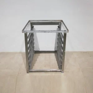 Base para horno de acero inoxidable 76x66x85 cm de segunda mano en buen estado en venta en cabauoportunitats.com