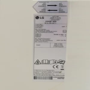 Aire condicionat inverter LG UUD1U30 de segona mà en venda a cabauoportunitats.com