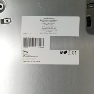 Placa de inducción BEKO HIIS63206M de 3 zonas de cocción, táctil, nuevo en venta en cabauoportunitats.com