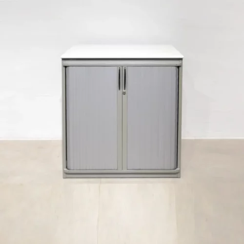 Armario de oficina de segunda mano (100x46x102cm) en muy buen estado en venta en cabauoportunitats.com