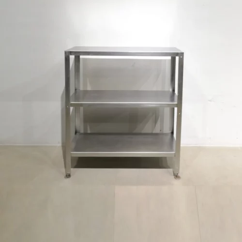 Prestatgeria d'acer inoxidable de segona mà de 90x63x101cm en venda a cabauoportunitats.com