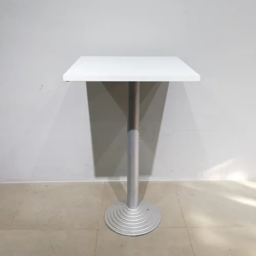 Mesa alta cuadrada para bar 112cm de altura de segunda mano en buen estado en venta en cabauoportunitats.com