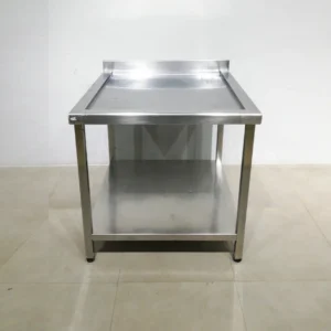 Mesa de inox de segunda mano de 89x88x96cm para taller, bar... en venta en cabauoportunitats.com
