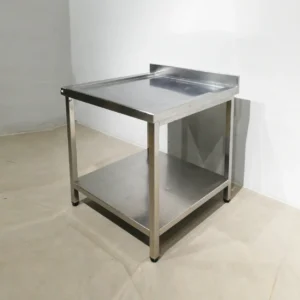 Mesa de inox de segunda mano de 89x88x96cm para taller, bar... en venta en cabauoportunitats.com