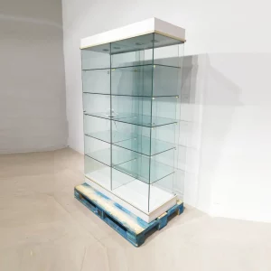 Vitrina expositora il·luminada 118xx48x190 cm de segona mà per a botiga en venda a cabauoportunitats.com