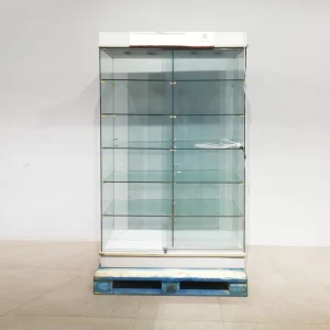Vitrina expositora il·luminada 118xx48x190 cm de segona mà per a botiga en venda a cabauoportunitats.com