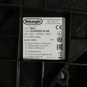 Cafetera expresso DELONGHI Magnifica Start Milk negre brillant amb 1450W nou en venda a cabauoportunitats.com