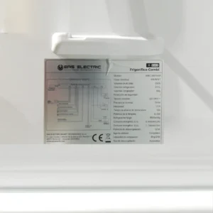 Nevera amb congelador EAS ELECTRIC EMC1851AW de segona mà en bon estat en venda a cabauoportunitats.com