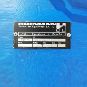 Equilibradora de rodes antiga HOFMANN FB-PK (37x80x40cm) de segona mà en venda a cabauoportunitats.com
