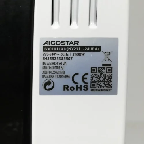 Radiador d'oli AIGOSTAR COZY B301011XE 2300W nou procedent d’una empresa tancament en venda a cabauoportunitats.com