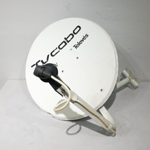 Antena parabólica TELEVÉS de segunda mano en buen estado en venta por desuso,