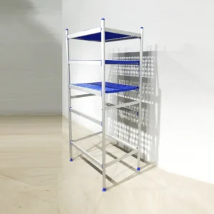 Estantería de aluminio y puestos de plástico para cámara frigorífica