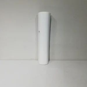 Pica de lavabo amb peu de porcellana de color blanc de segona mà en bon estat