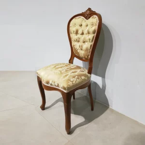 Silla 50x47x105cm de ocasión de estilo clásico perfecta tanto para uso doméstico como profesional