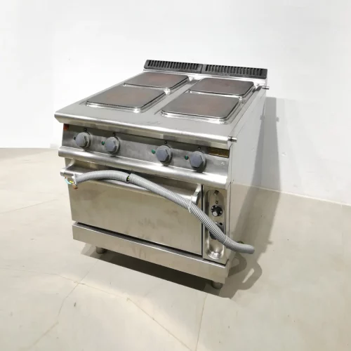 Cuina elèctrica BOPPAS formada per 4 fogons i forn de segona mà en bon estat