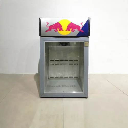 Frigorífico com puerta de vidreo de 50x50x80 cm de segunda mano en buen estado