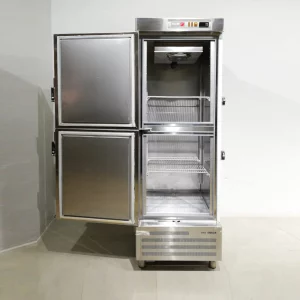Frigorífico FAGOR SNACK de 2 puertas en acero inoxidable, apta para uso profesional