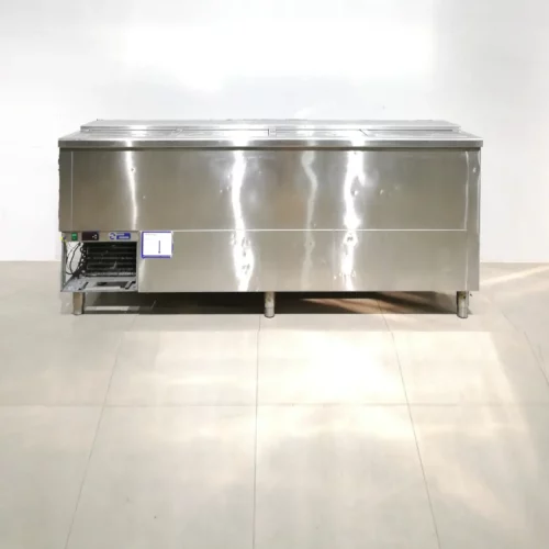 Nevera per a barra 4 portes de 200x56x85cm de segona mà en bon estat