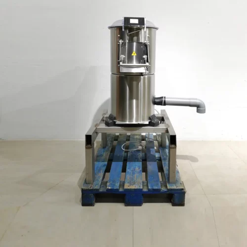 Peladora de patatas EMPERO en acero inoxidable con soporte de segunda mano