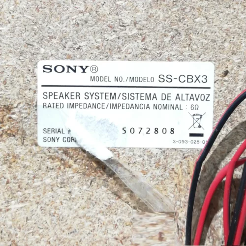Altaveu SONY SS-CBX3 amb 10 watts de potència i 6 ohms de segona mà en bon estat