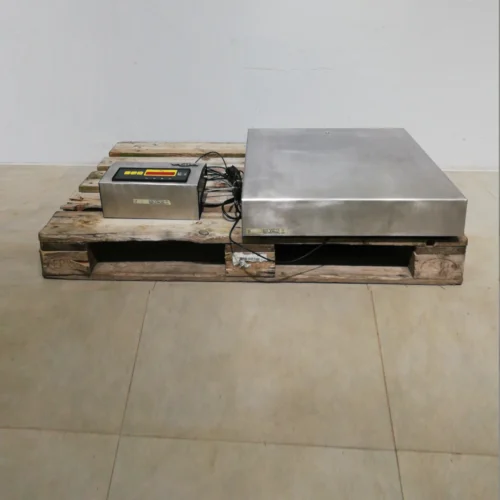 Balança DINA BCB 150Kg amb plataforma d'acer inoxidable de segona mà en bon estat