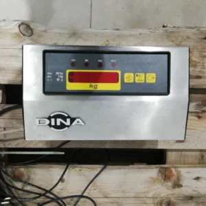 Balança DINA BCB 150Kg amb plataforma d'acer inoxidable de segona mà en bon estat