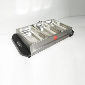 Escalfador per a autoservei LACOR de 3 safates de 2,5 litres de segona mà