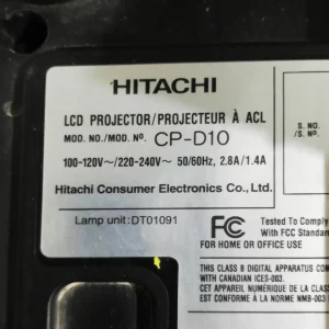 Projector HITACHI CP-D10 + altaveus i suport perfecte tant per a ús domèstic com professional