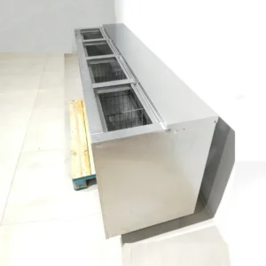 Nevera per a barra 4 portes de 200cm de segona mà en bon estat en venda a cabauoportunitats.com