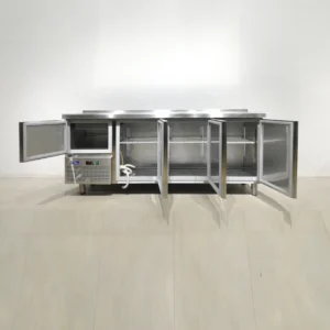 Nevera sotamostrador OSCAR SARZOSA (200x56x86cm) de segona mà en bon estat