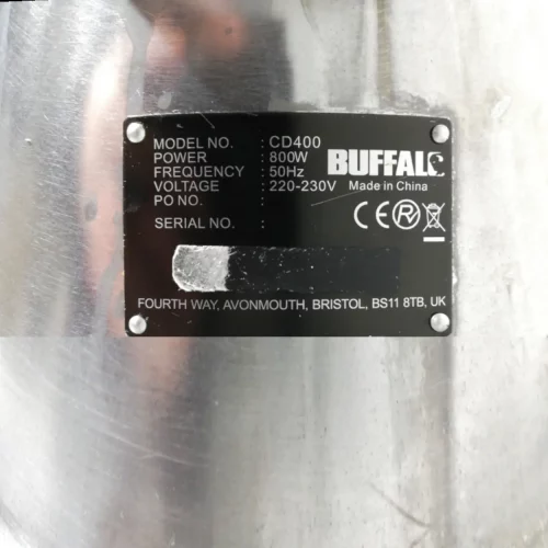 Picadora de carn BUFFALO de segona mà per carnisseria, obrador alimentari, càtering…
