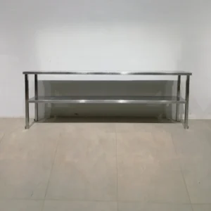 Estante de acero inoxidable (200x35x70cm) de segunda mano en buen estado