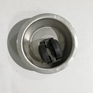 Rodes (45mm) per a mobles de plàstic negre amb eix interior d'acer de fàcil muntatge