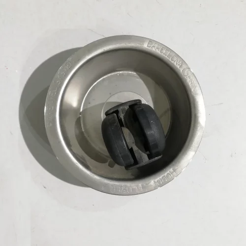 Rodes (45mm) per a mobles de plàstic negre amb eix interior d'acer de fàcil muntatge