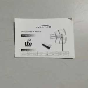 Antena NOVAMAX TDT-UHF LTE 4G/5G passiva nova en venda per desús, en venda a cabauoportunitats.com