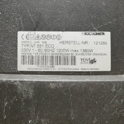 Aspiradora potent en sec i humit KÄRCHER HERSTELL-NR de segona mà en bon estat en venda a cabauoportunitats.com