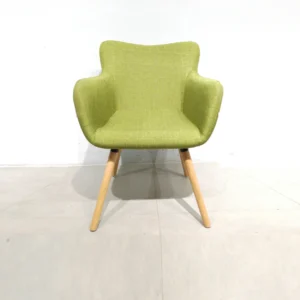 Sillón elegante LAGE 60x53x84cm color verde, perfecta para uso doméstico y profesional,