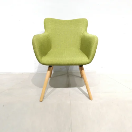 Sillón elegante LAGE 60x53x84cm color verde, perfecta para uso doméstico y profesional,