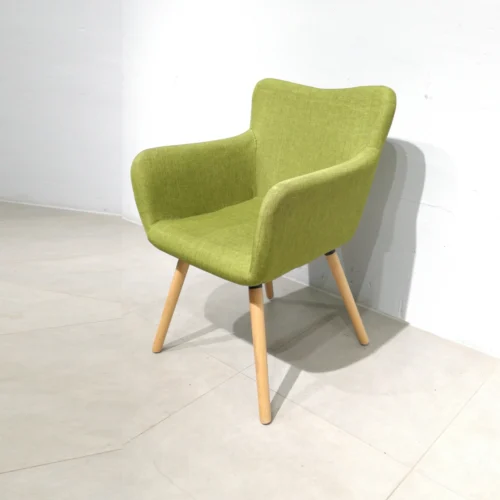 Sillón elegante LAGE 60x53x84cm color verde, perfecta para uso doméstico y profesional,