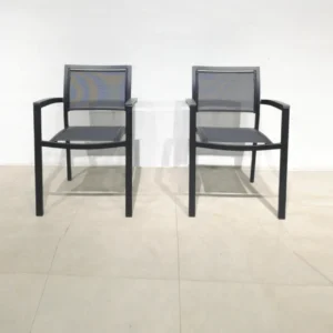 Sillas de jardín y terraza de gran elegancia y comodidad LYRA (57x47x86 cm) nuevas en venta en cabauoportunitats.com